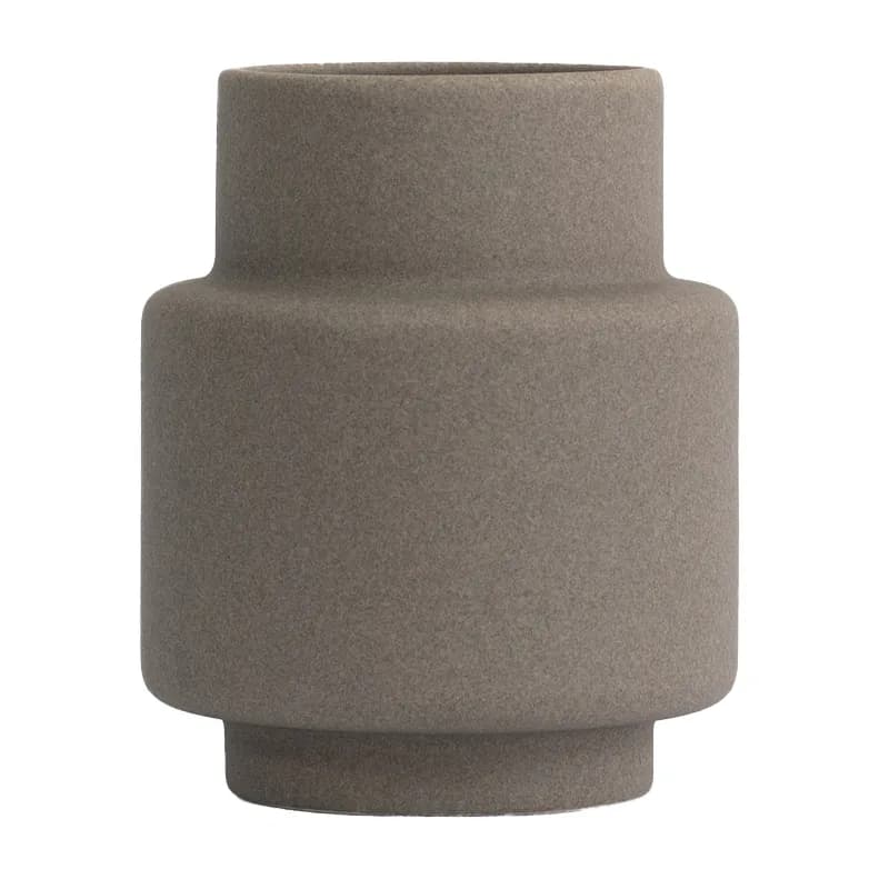Hurricane vase M Ø12, Dark Stone