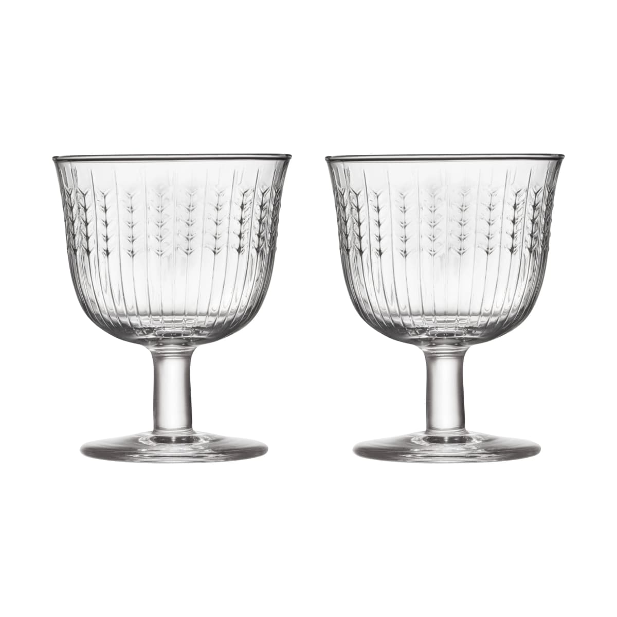Swedish Grace drikkeglass på fot 25 cl 2-pakk, Klar