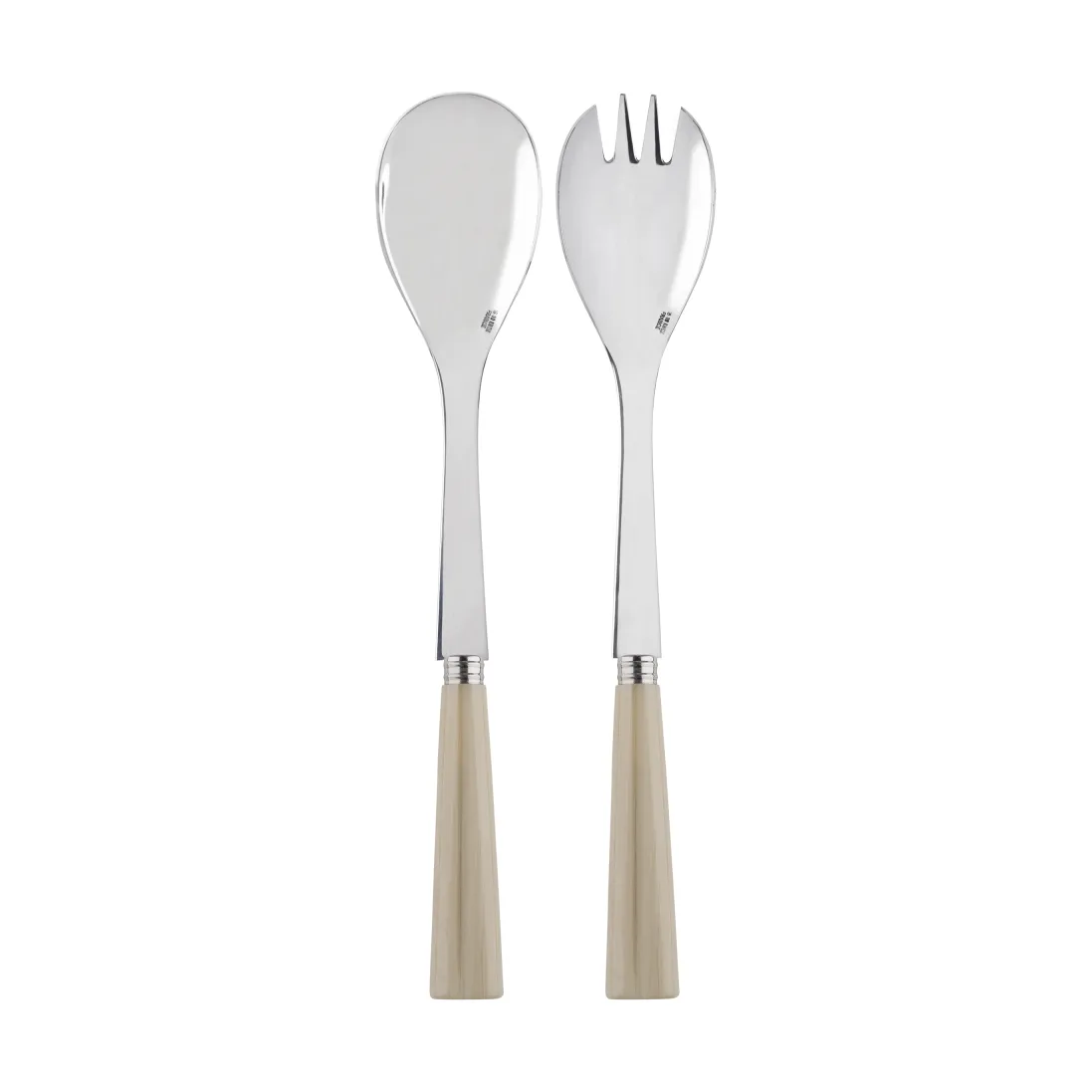 Nature salatbestikk 2 deler, Faux horn