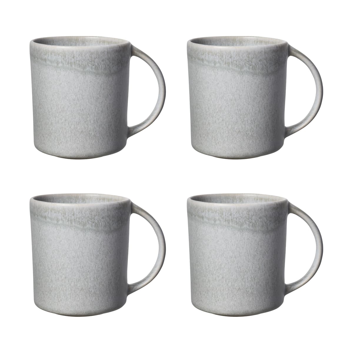 Sandsbro mugg lysegrå, 30 cl, 4-pk,