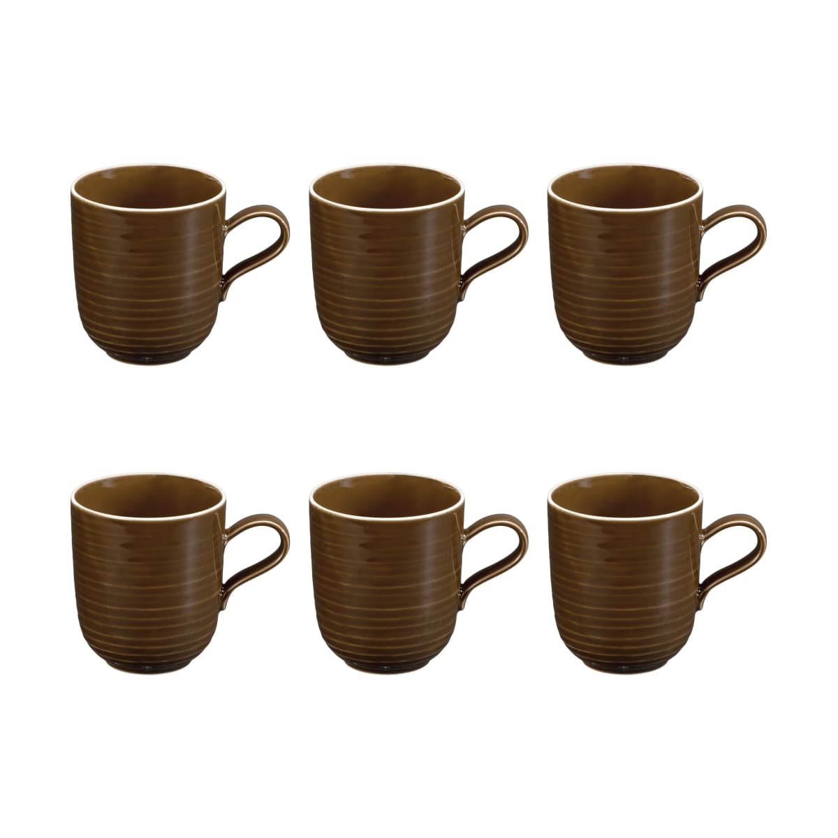 Terra kopp 40 cl 6-pakning, Earth Brown