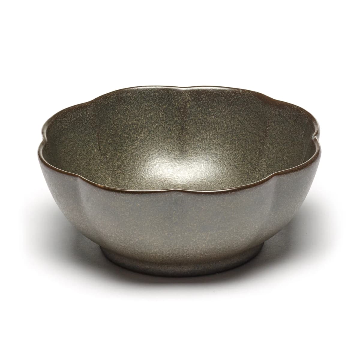 Inku riflet skål XL Ø15 cm, Green
