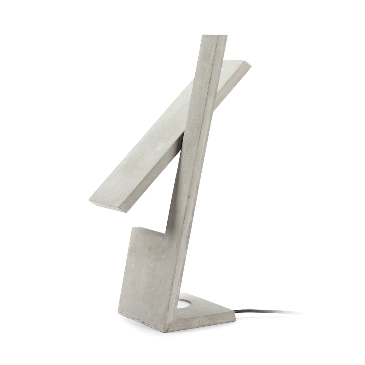 Ixelles Concrete bordlampe 50,5 cm, Grey