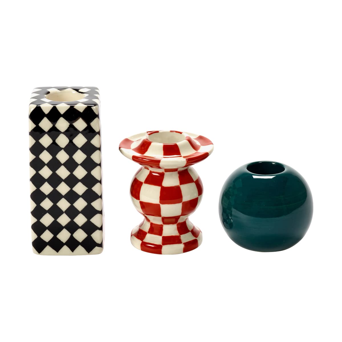 Les Objets Mouleversants lysestaker 3 deler, N°1, N°2, N°3