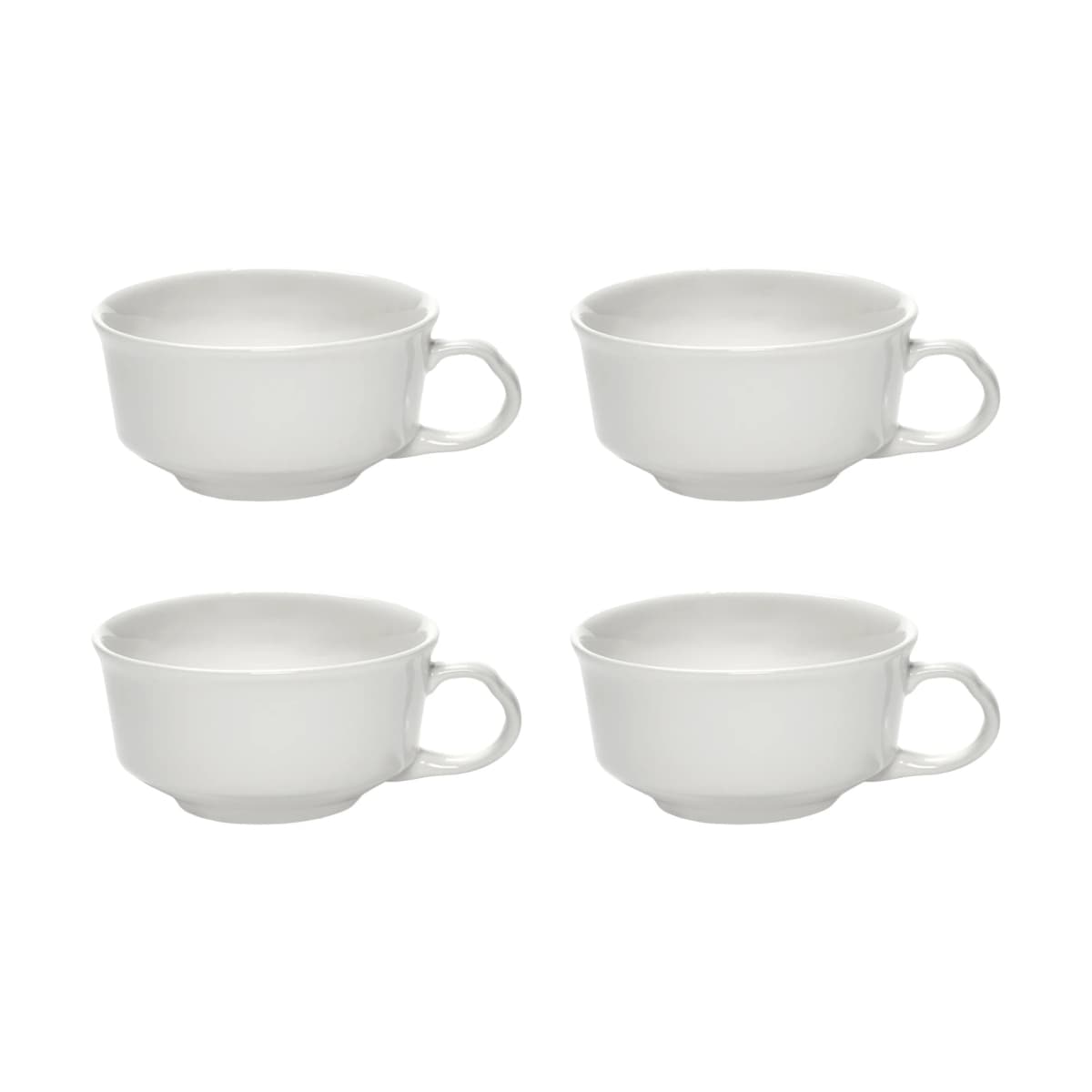 Silhouette espressokopp 10 cl 4-pakn., White