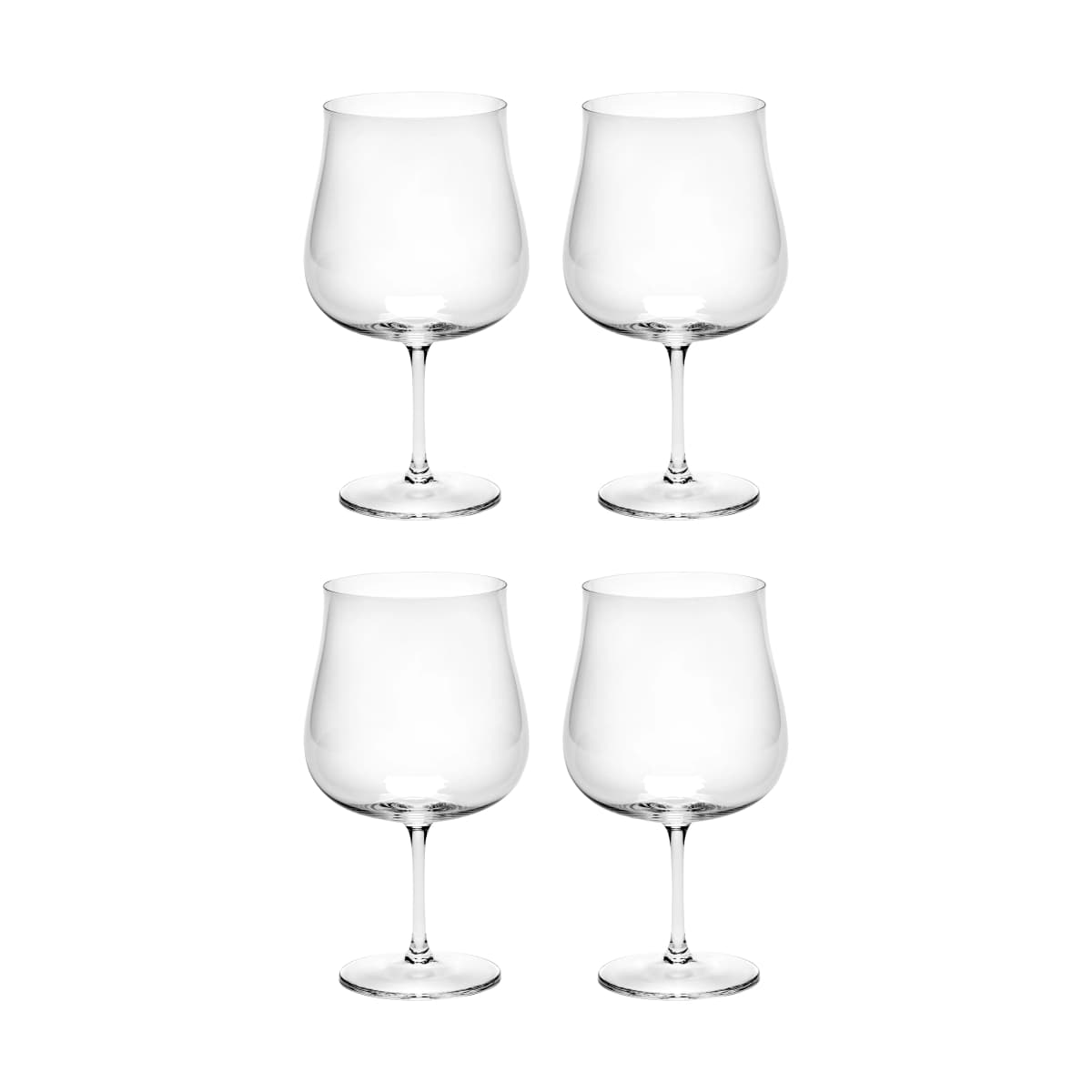 Silhouette rødvinsglass 69 cl 4-pakn., Clear