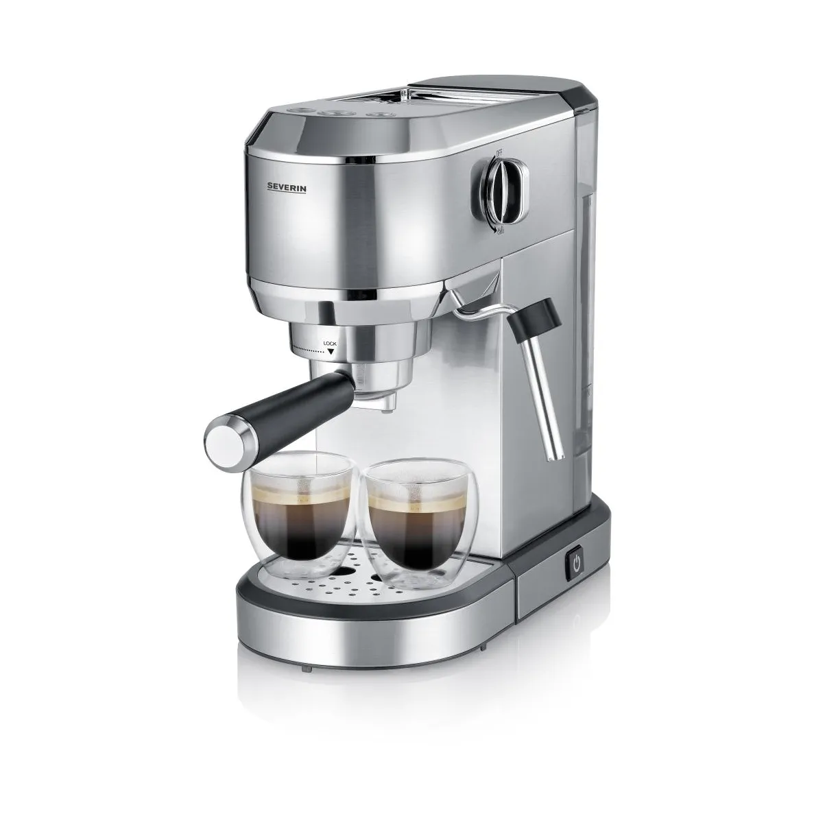 Espressomaskin newspresa KA 5997, Silver