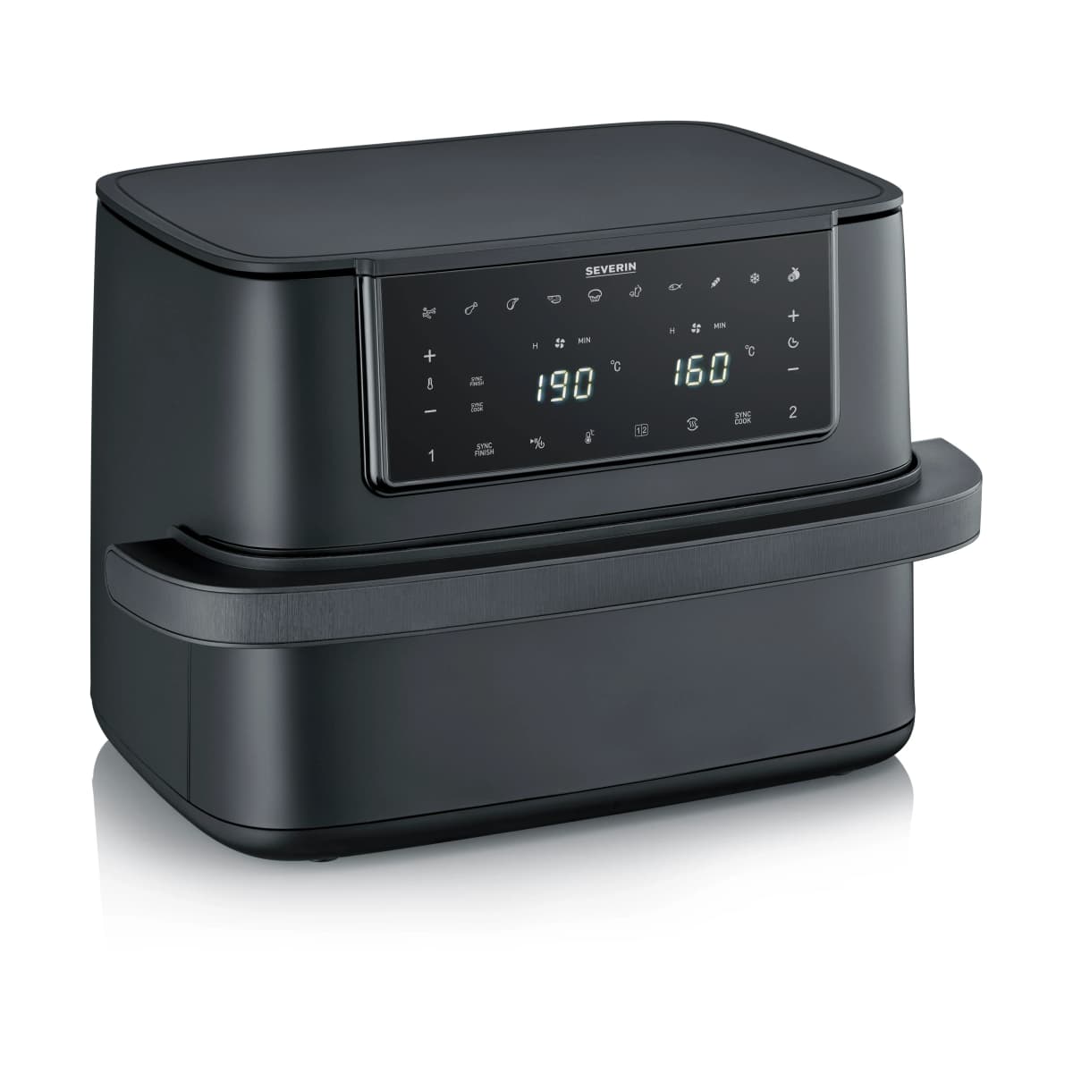 Severin Air-Fryer Flex FR 2490 9 liter, Black