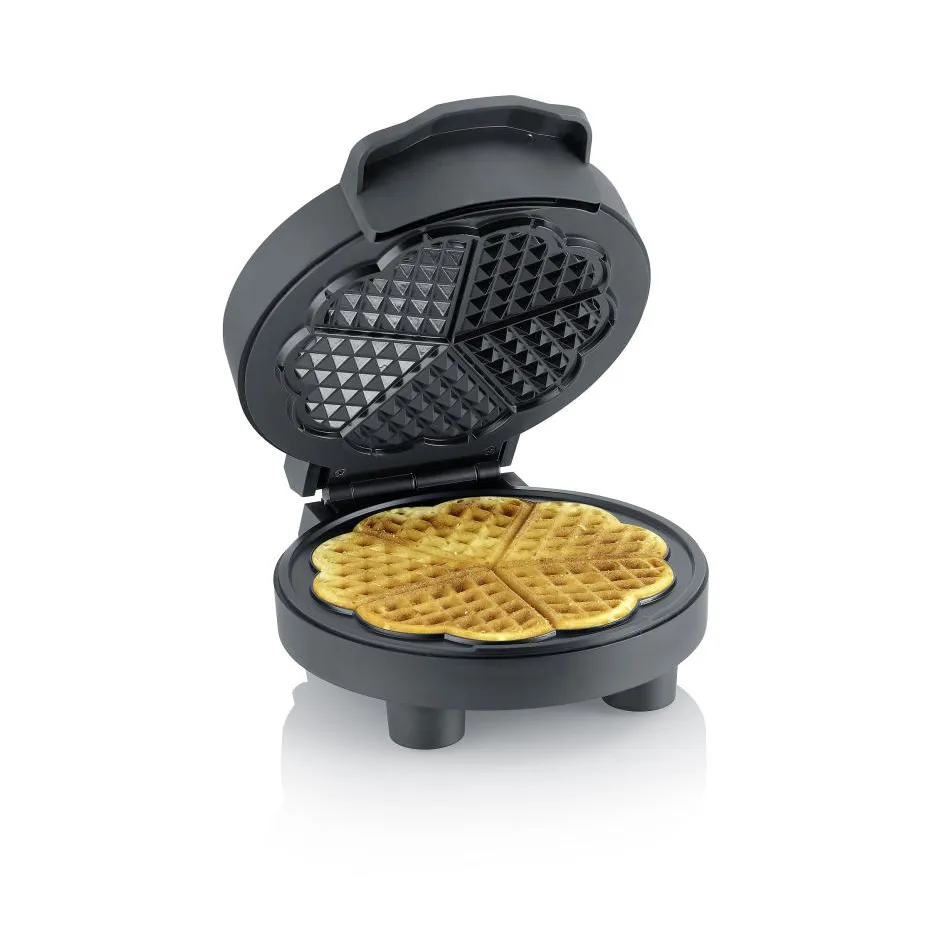 Severin vaffeljern enkel WA 2116, Black