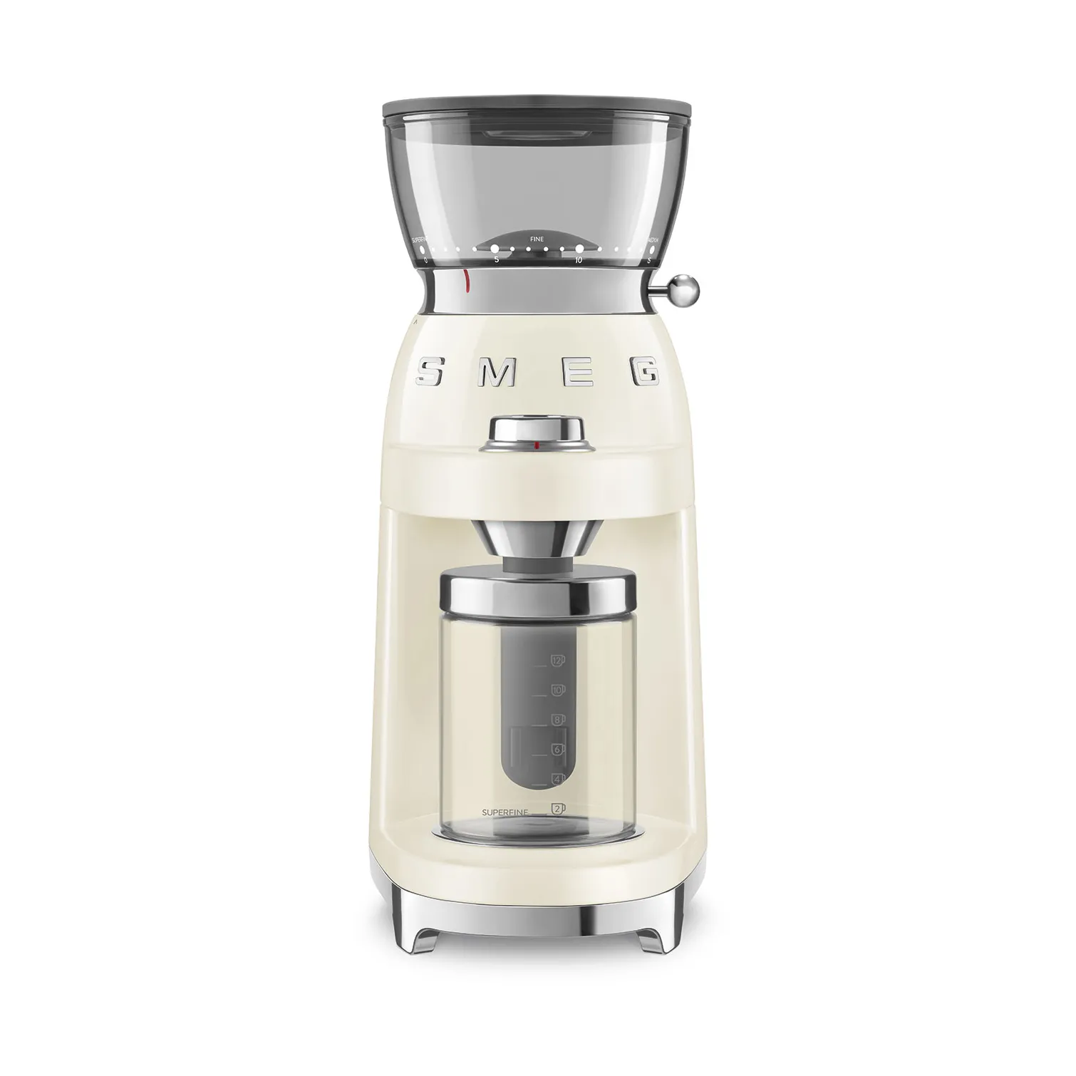 Smeg 50's style kaffekvern CGF03, Cream