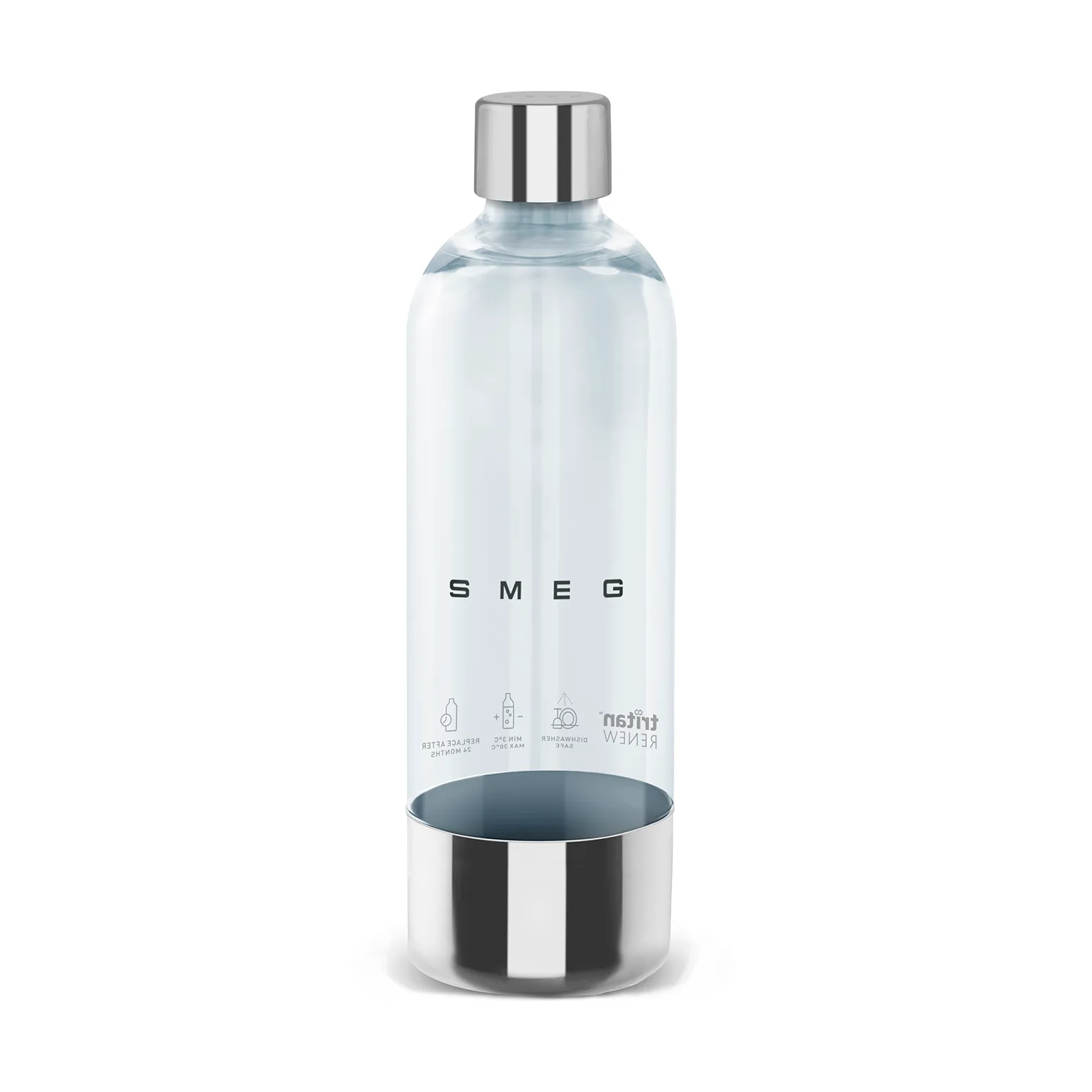 Smeg flaske til sodamaker, Transparent
