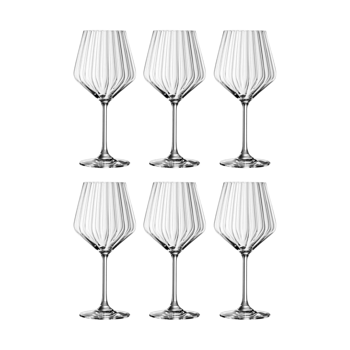 LifeStyle Burgundy rødvinsglass 64 cl 4-pakning, Klar