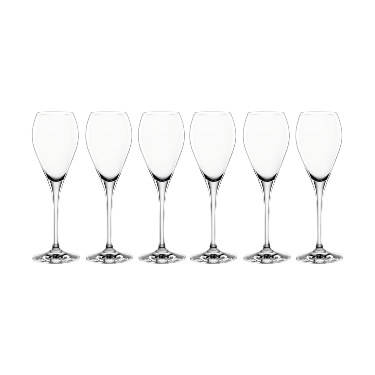 Party champagneglass 16 cl, 6-pk