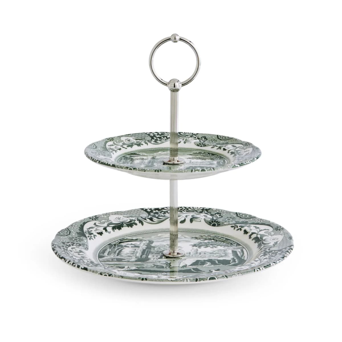 Heritage Green Italian kakefat, Grønn, 2 etasjer
