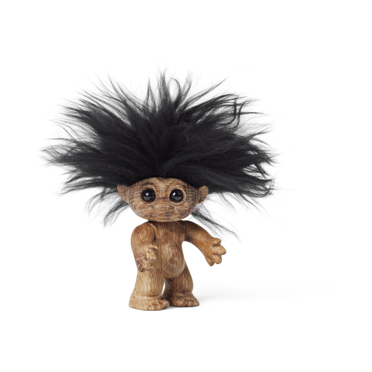 Lykketroll 9 cm, Eik