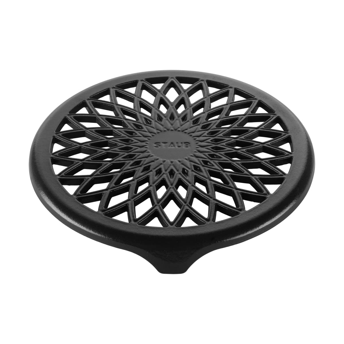 Staub Twister gryteunderlag 18,5x19 cm, Svart