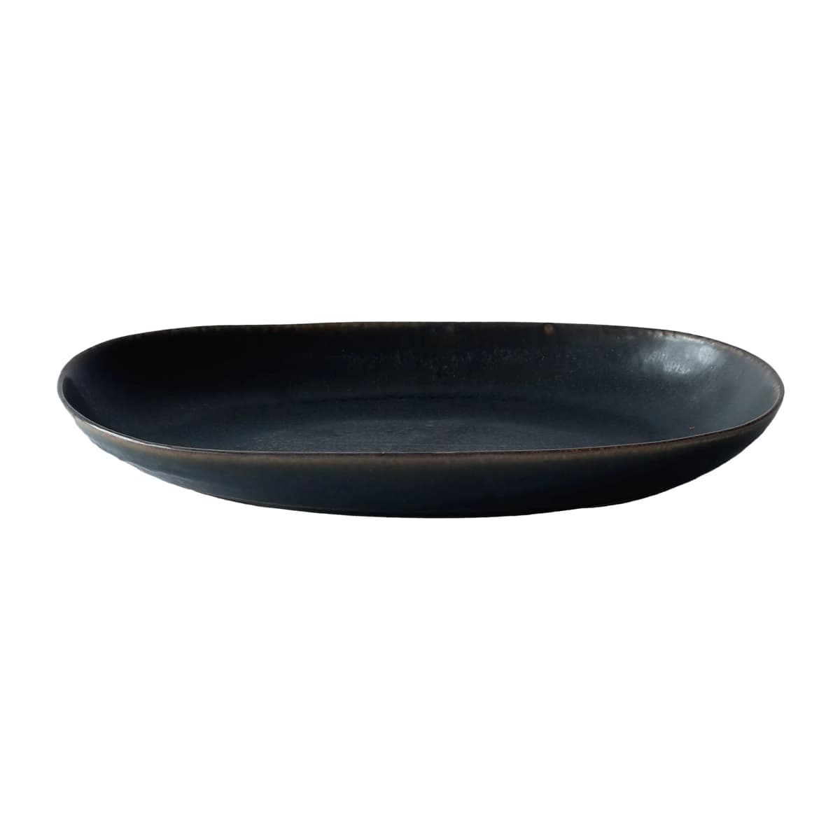 Bastia serveringsfat small 21,5 x 37 cm, Sort