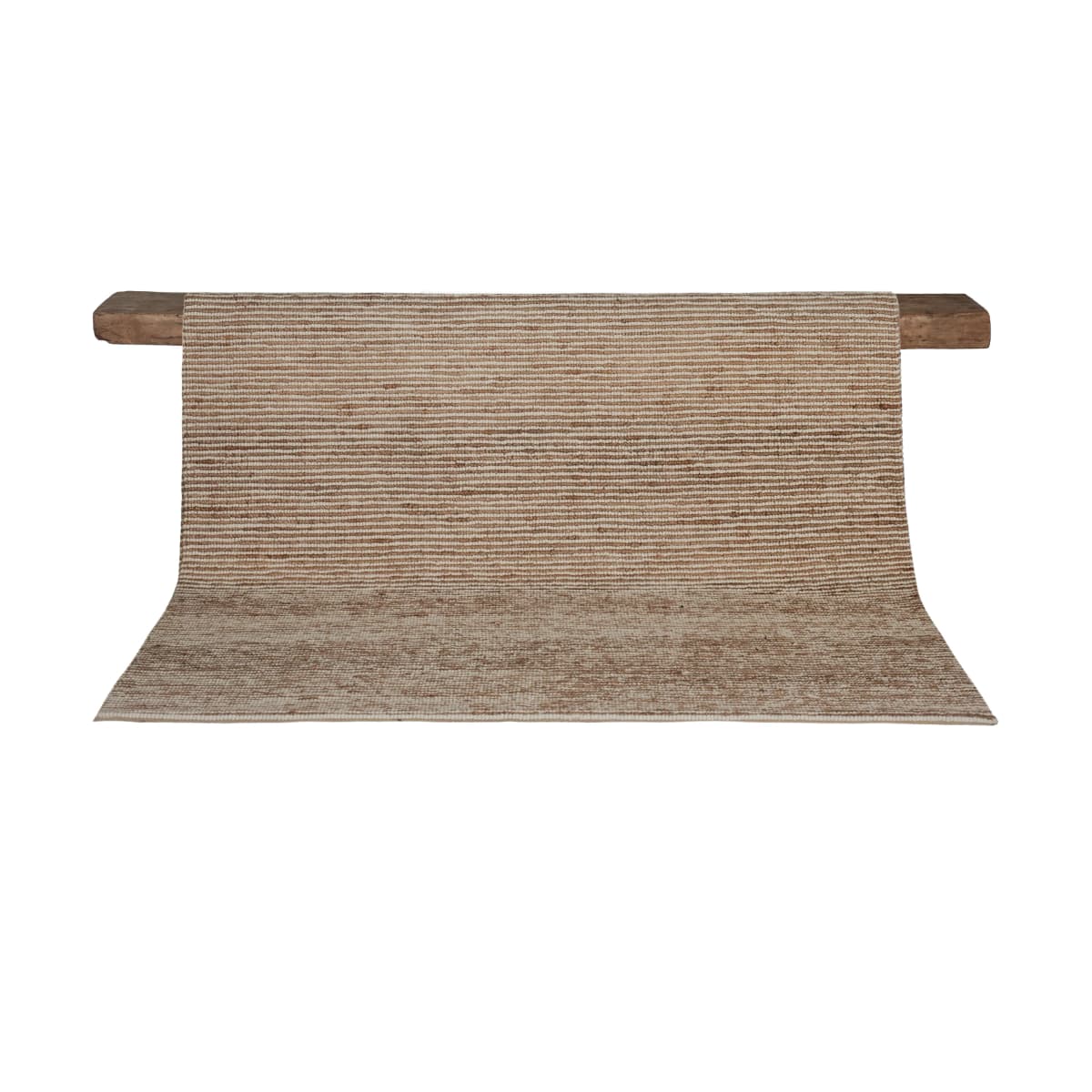Hemp wool teppe 170 x 240 cm, Stripe