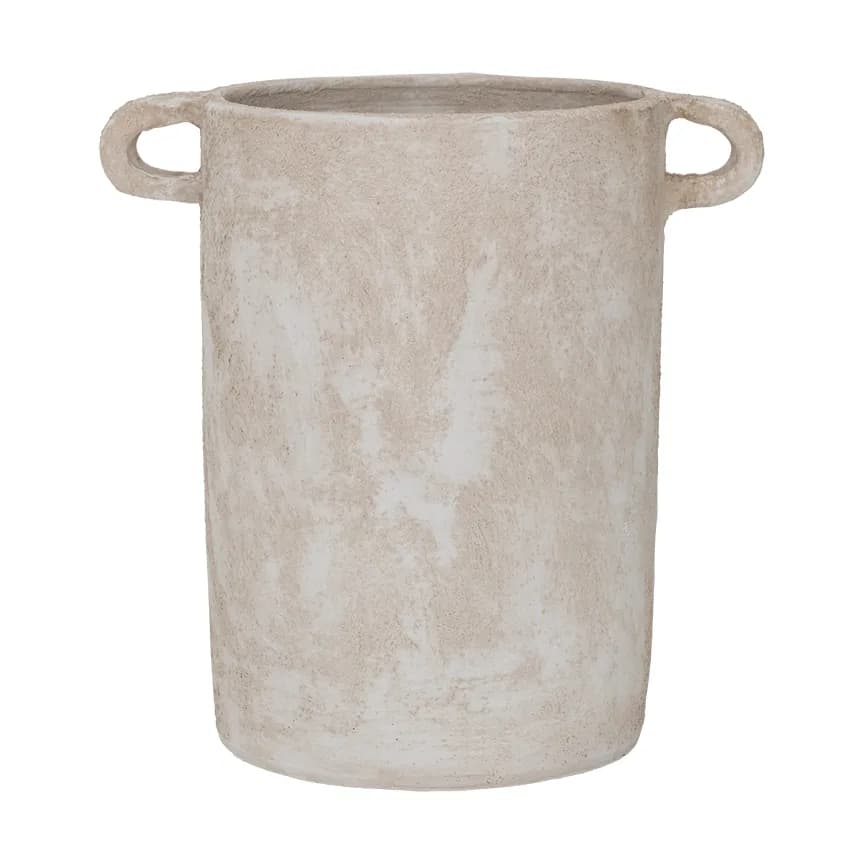 Jord krukke 38 cm, Almond milk