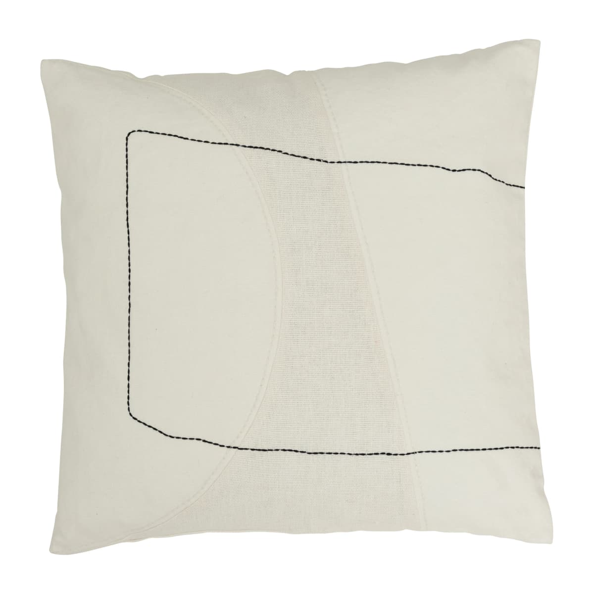 Ricamare pute 50 x 50 cm, Off white