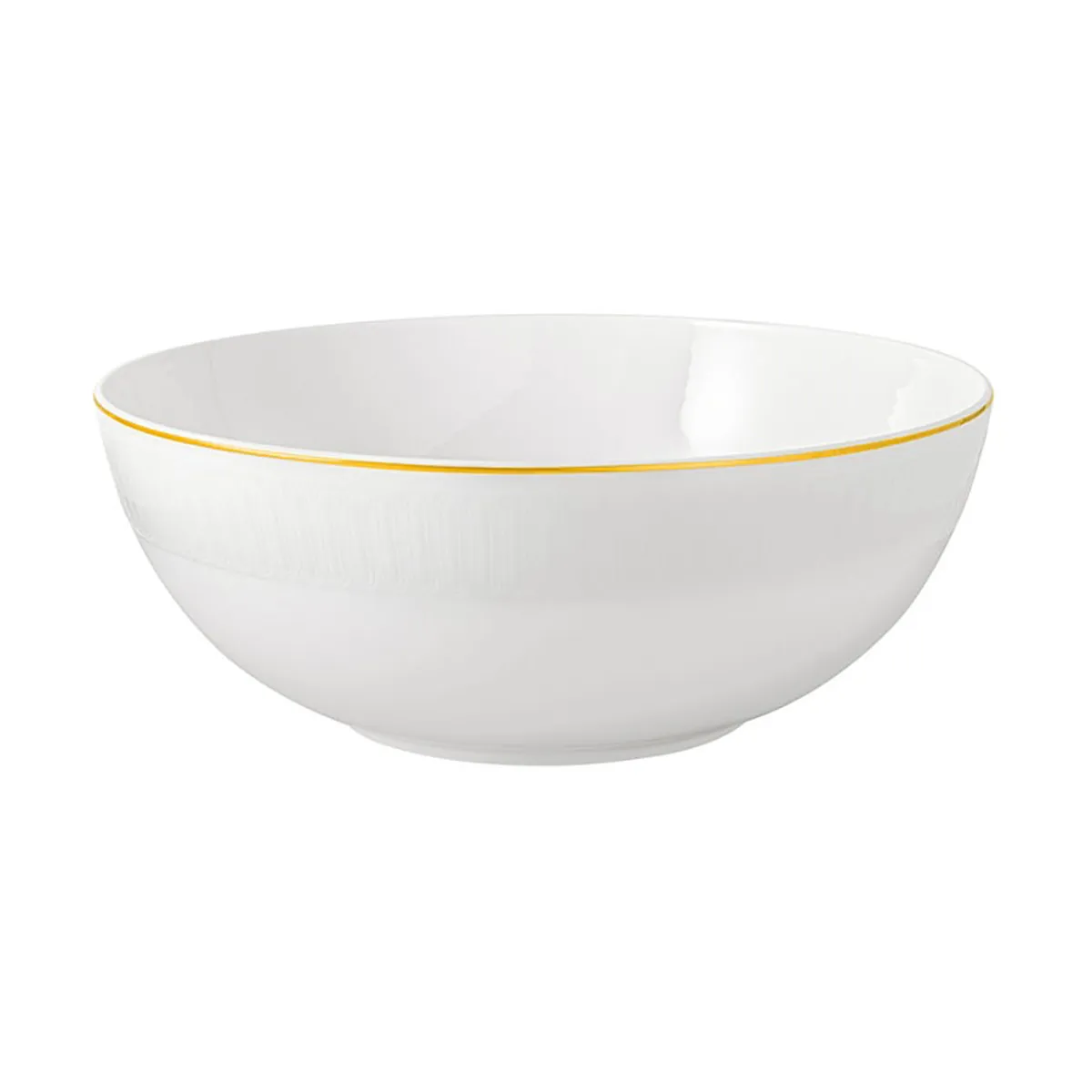 Château Septfontaines salatskål Ø 22,5 cm, Hvit-gull