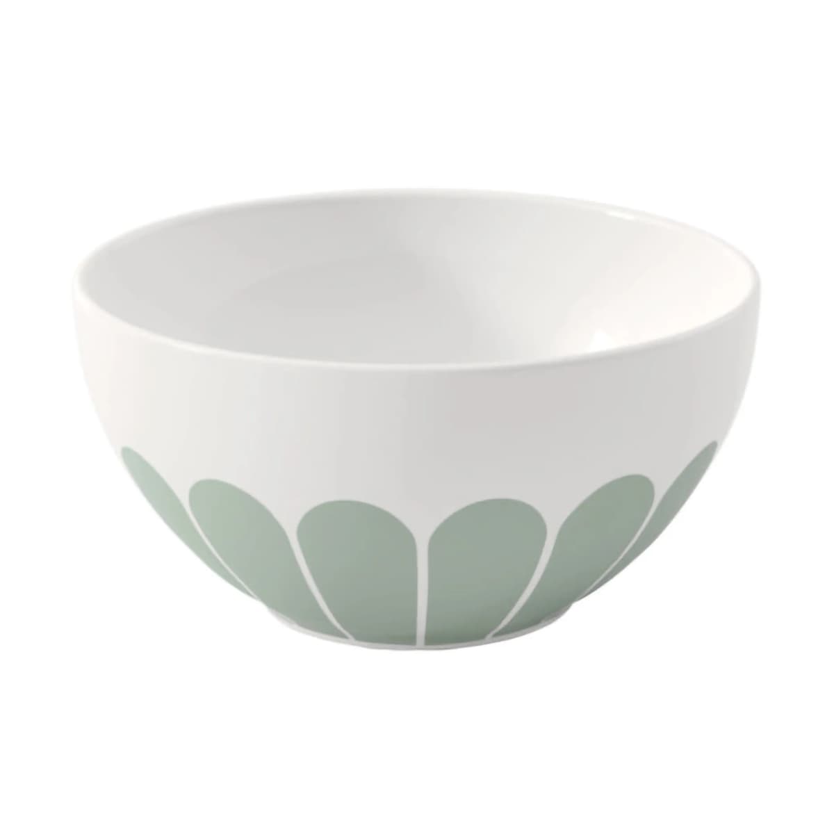 Fleur frokostbolle 43 cl, White-green