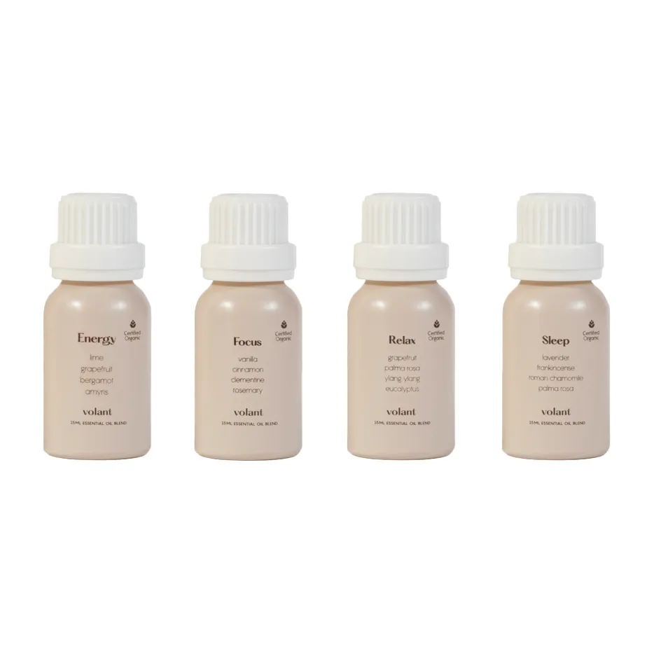 Everyday essentials sett eteriske oljer, 4 dufter