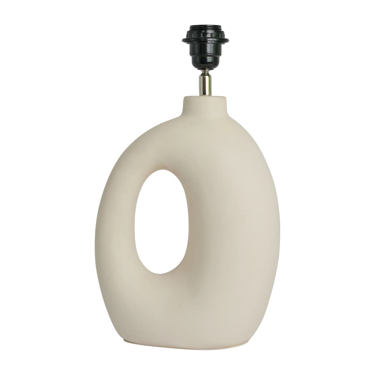 Ada lampefot 38 cm, White-ivory