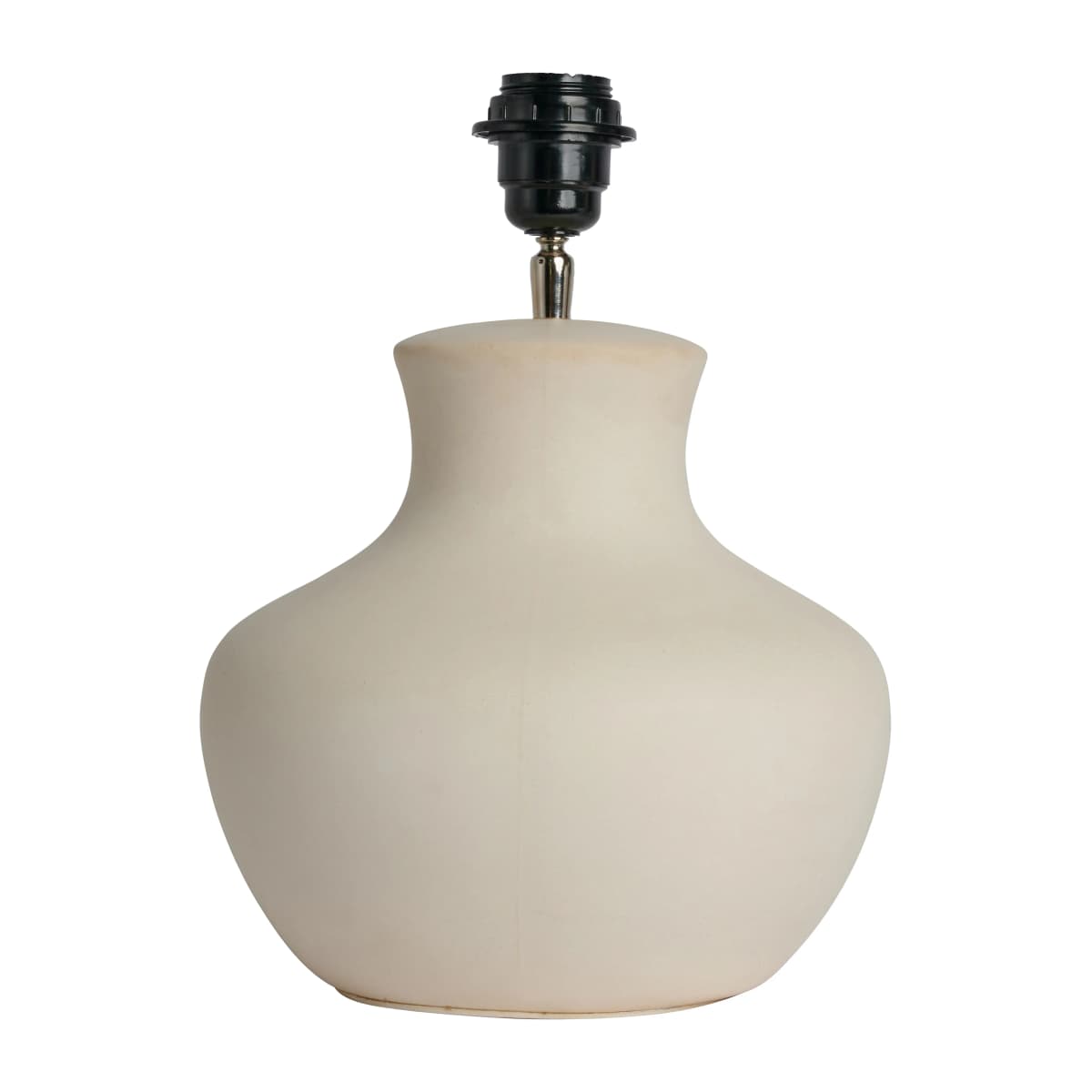 Mia lampefot 31 cm, White-ivory