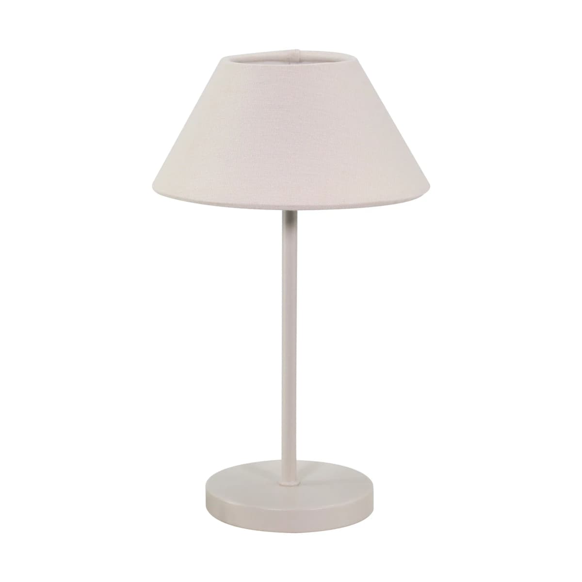 Teya bordlampe portabel, Offwhite, Ø15x26 cm
