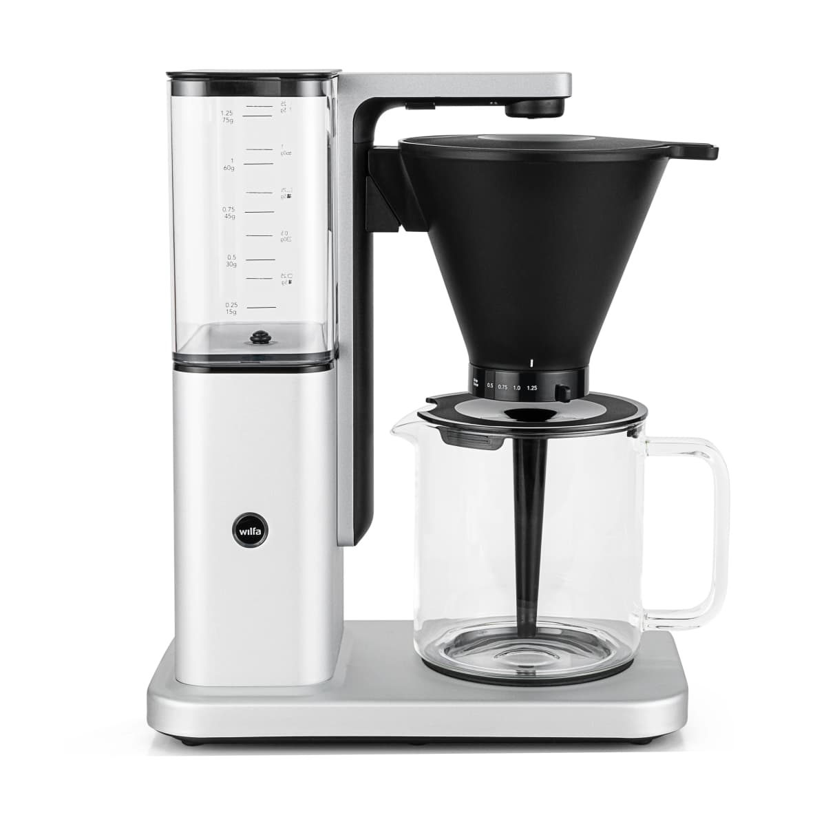Zense CM10APA-M125 alux kaffetrakter, Sølv