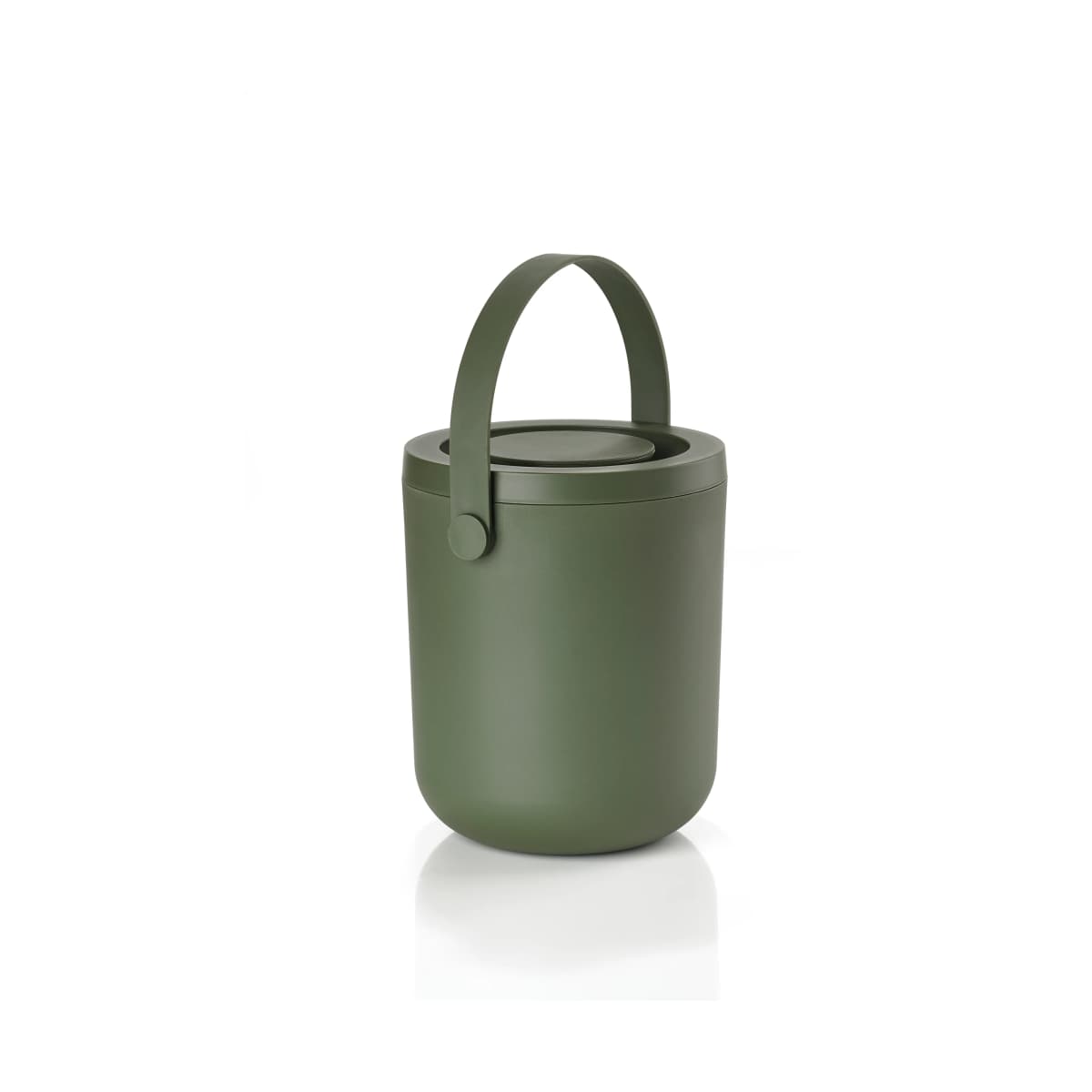 Circular bioavfallsbeholder 3l, Garden green