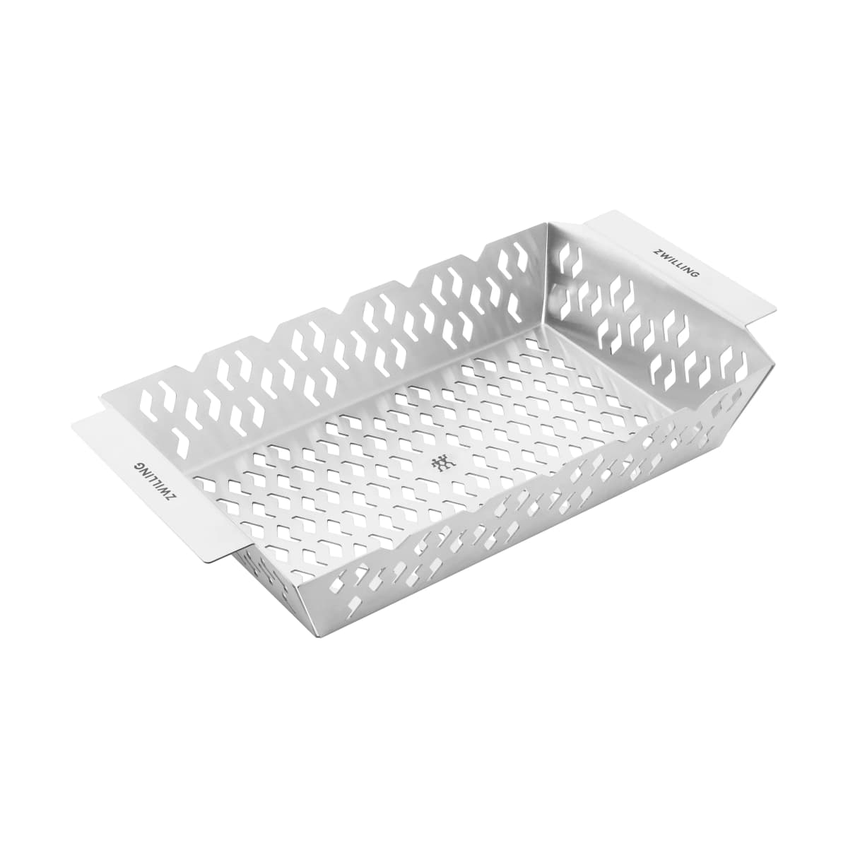 Zwilling BBQ+ rektangulær grillkurv 36x20 cm, Rustfritt stål