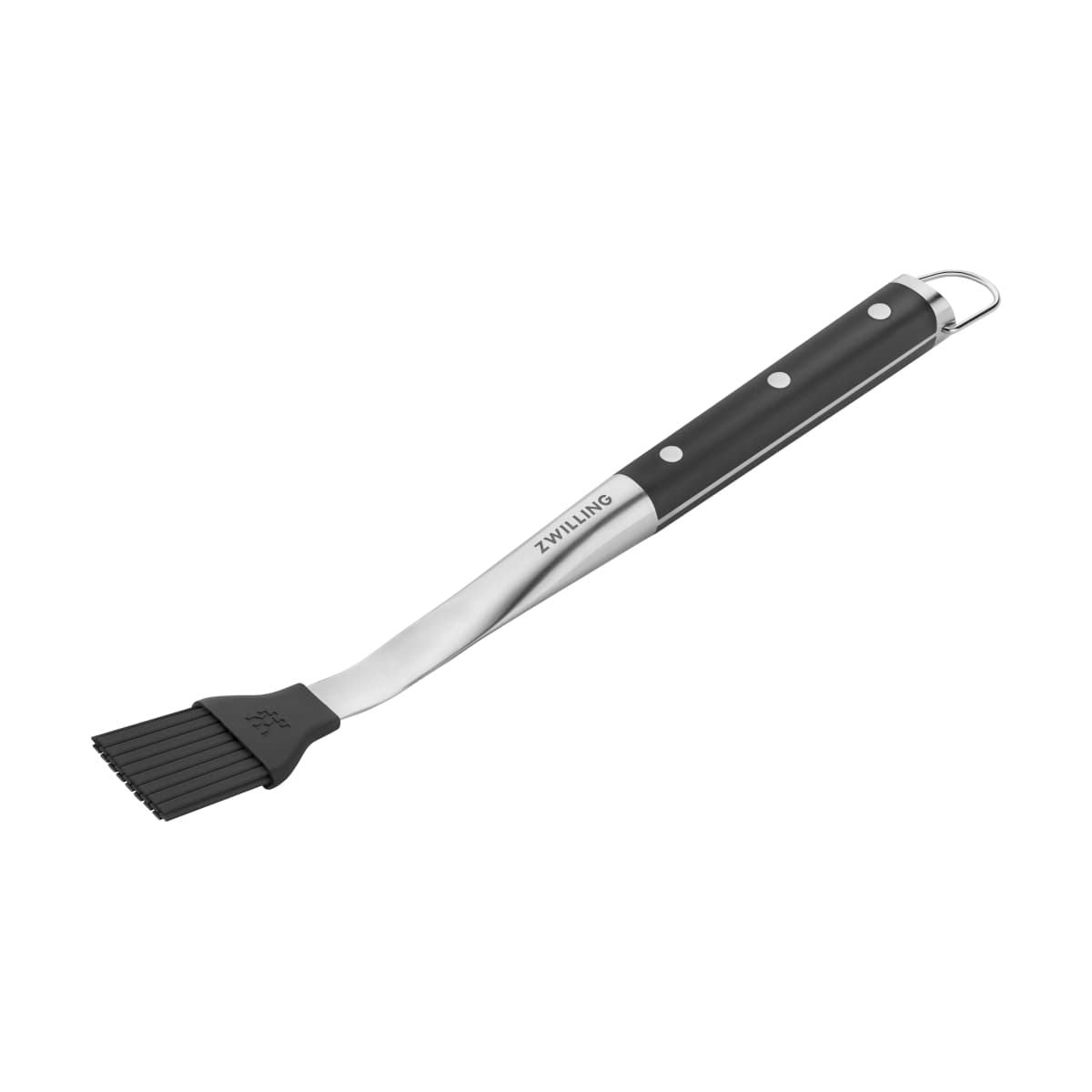 Zwilling BBQ+ silikonpensel 41 cm, Svart-rustfritt stål