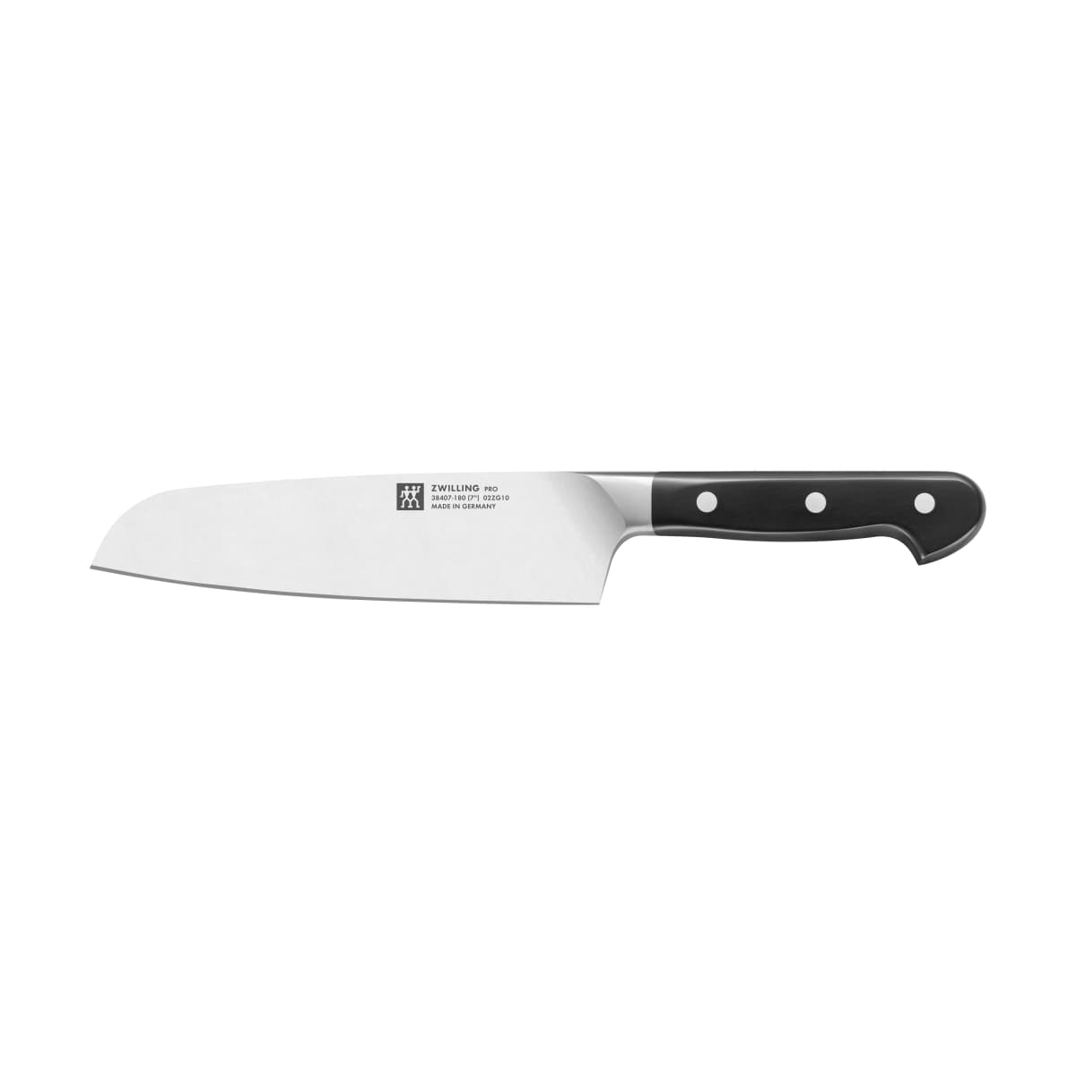 Zwilling Pro santokukniv 18 cm, Svart-rustfritt stål