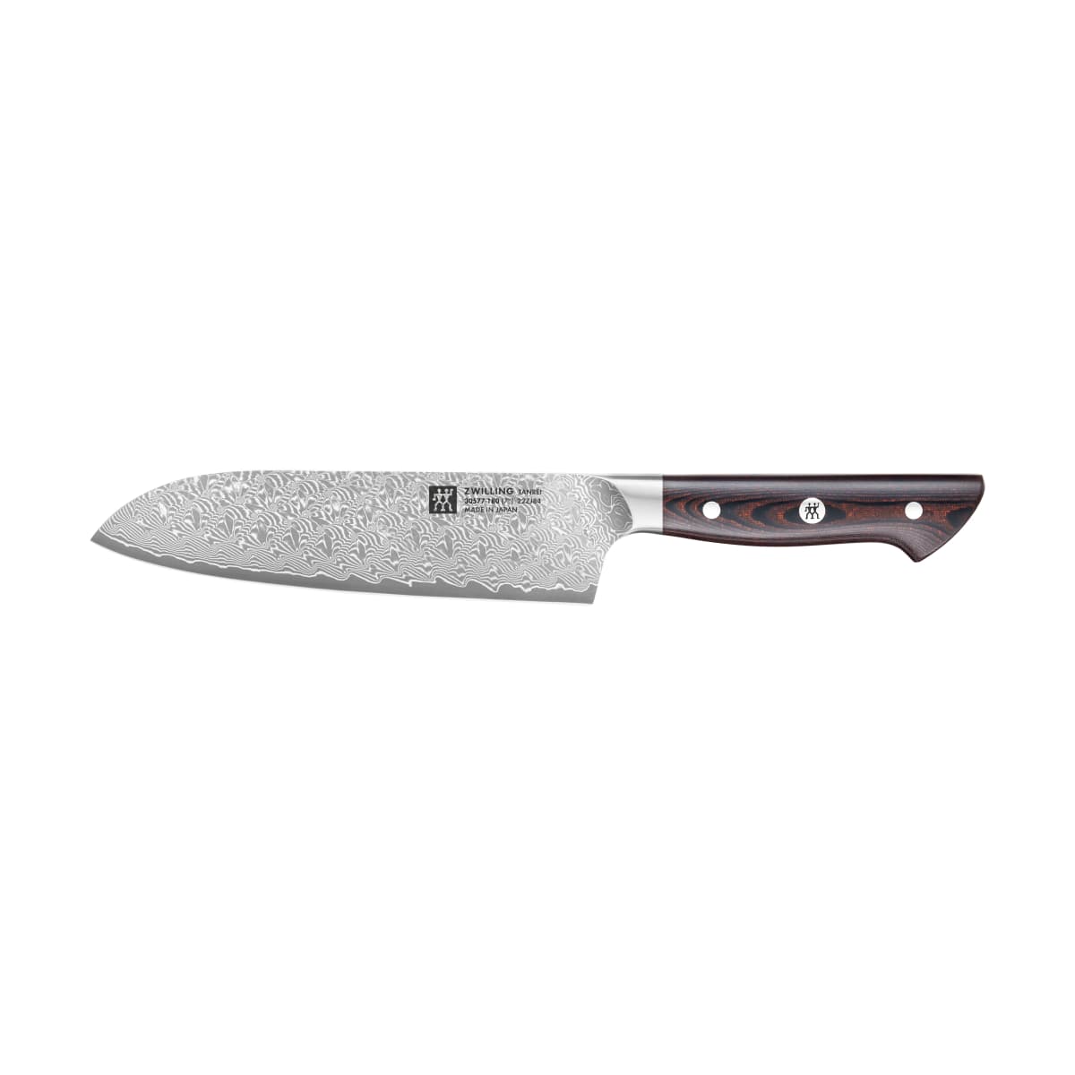 Zwilling Tanrei santokukniv 18 cm, Damaskus-svart
