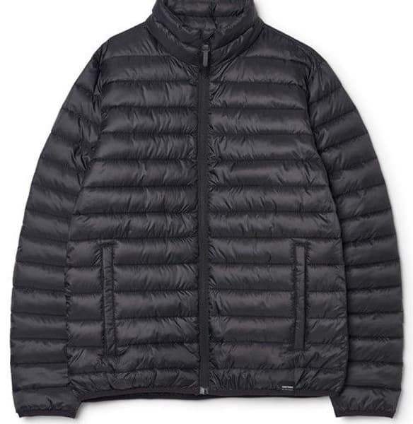 M's Spring Puffer Jacket Jet Black