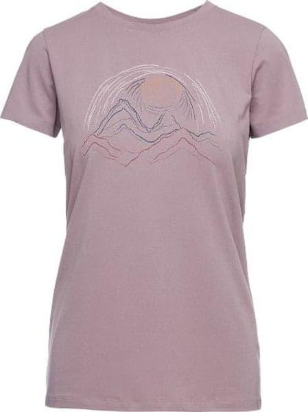 W's Summit Scribble Tee Wood Violet