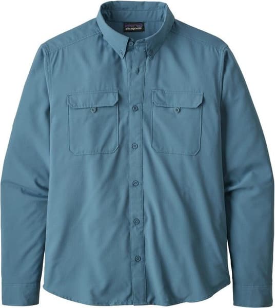 M's L/S Self Guided Hike Shirt Pigeon Blue
