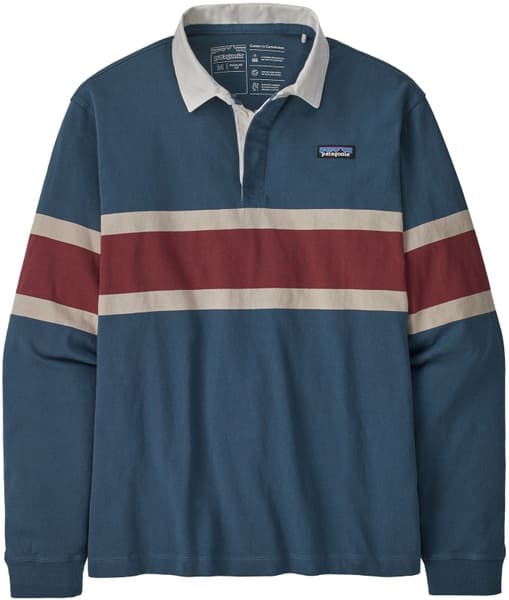 M's Cotton in Conversion Midweight Rugby Shirt Rugby Big Tidepool Blue