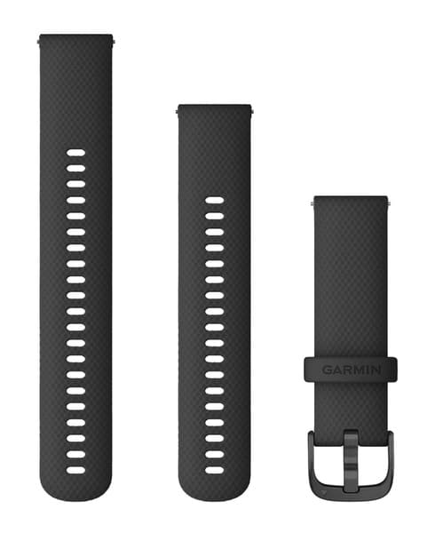 Quick Release 22 Silikon Svart
