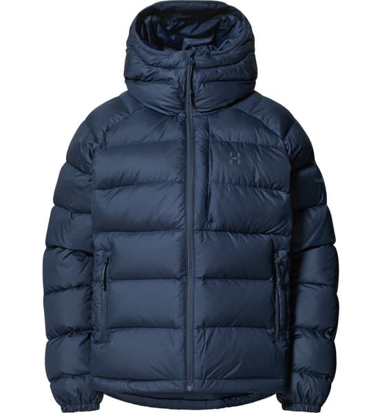 Rosson Down Hood Women Tarn Blue