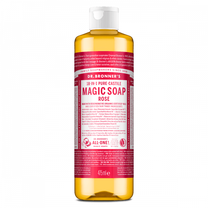 Dr. Bronner's Magic Soap Rose 475 ml