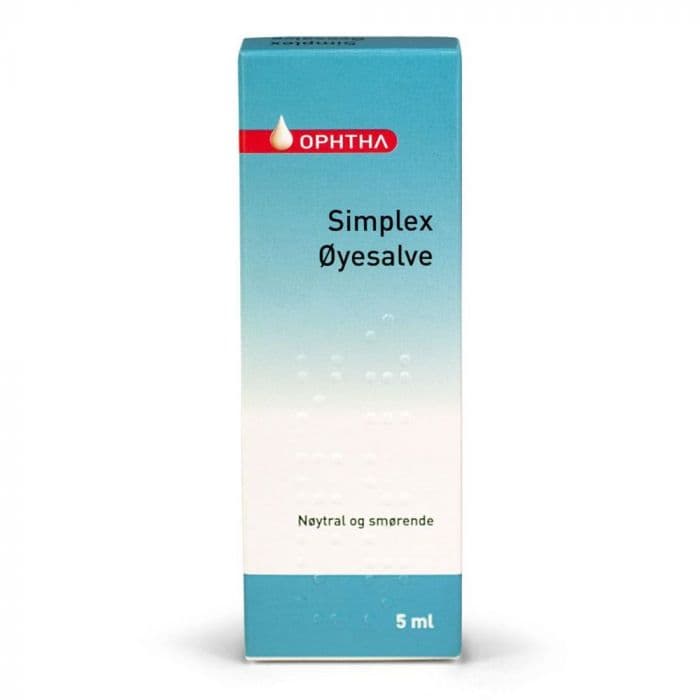 Simplex øyesalve 5 ml