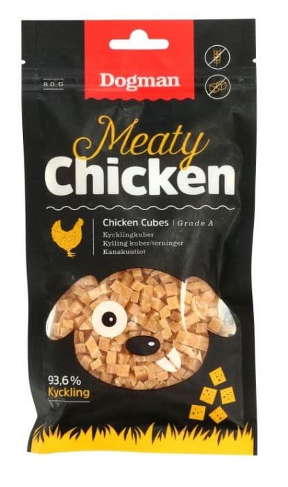 Dogman Chicken cubes 80g