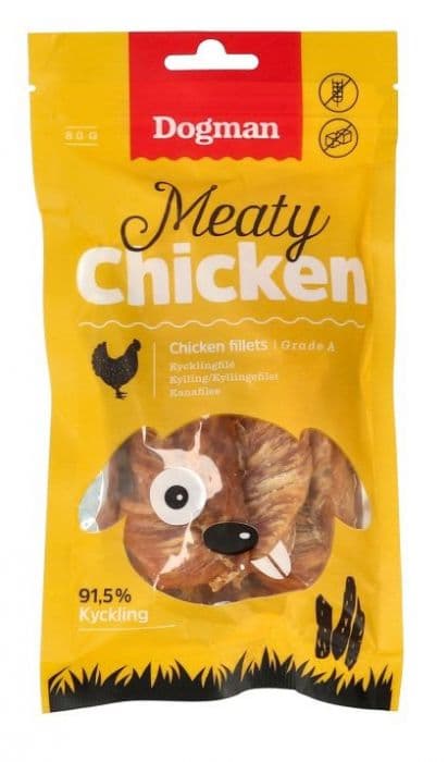 Dogman Chicken fillets 80g