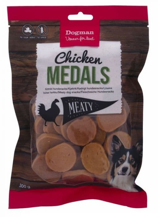 Dogman Chicken medals 300g