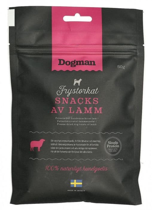 Dogman Frysetørket snacks Lam 50g