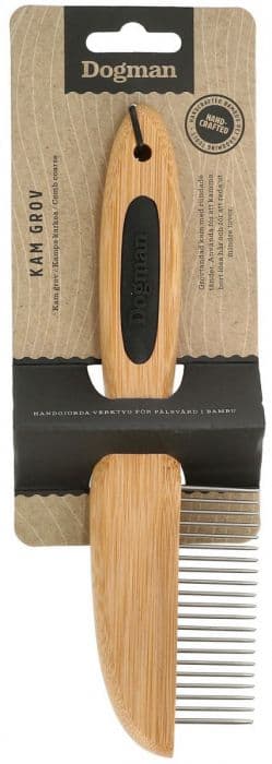 Dogman Kam grov Bamboo 17cm