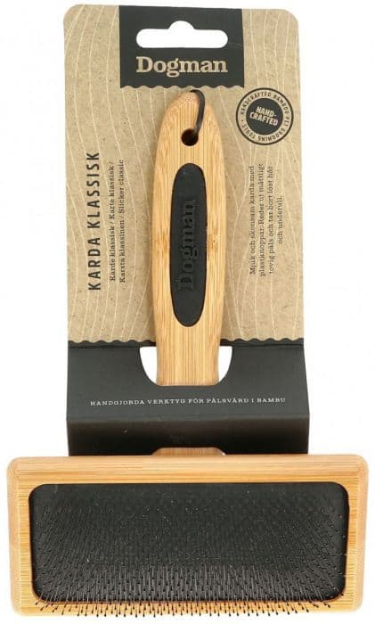 Dogman Karde klassisk Bamboo M 15,5cm